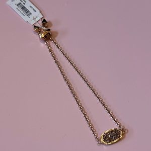 Kendra Scott Elaina Bracelet in Rose Gold Drusy